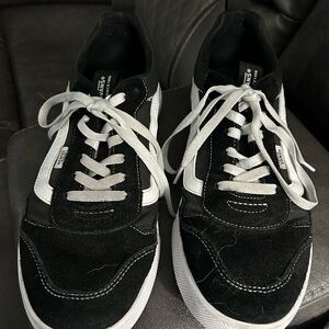Vans Black and White Sneakers